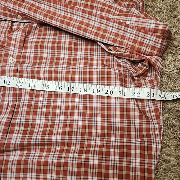 NORDSTROM Regular Fit Button Down Casual Shirt Plaid  Long Sleeves - Picture 5 of 8